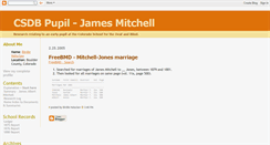 Desktop Screenshot of csdb-mitchell.blogspot.com