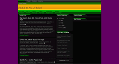 Desktop Screenshot of lyrics-mediafire.blogspot.com