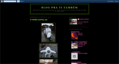 Desktop Screenshot of blogpratitambem.blogspot.com