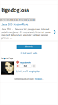 Mobile Screenshot of ligadogloss.blogspot.com