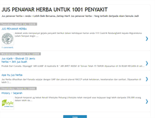 Tablet Screenshot of jus-penawar-herba.blogspot.com