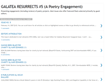 Tablet Screenshot of galatearesurrection5.blogspot.com