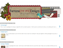 Tablet Screenshot of designsbyramona.blogspot.com