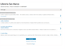 Tablet Screenshot of libreriasanmarcotrieste.blogspot.com