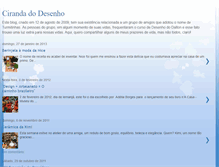 Tablet Screenshot of cirandadodesenho.blogspot.com
