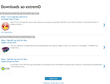 Tablet Screenshot of downloadsaoextremo.blogspot.com