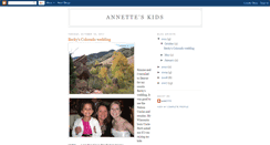 Desktop Screenshot of annetteskids.blogspot.com