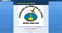 Desktop Screenshot of missionjeunesmipa.blogspot.com