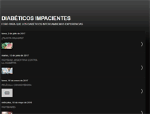 Tablet Screenshot of diabeticoscabreados.blogspot.com
