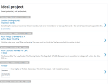 Tablet Screenshot of idealproject.blogspot.com