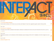 Tablet Screenshot of interactsmkdj.blogspot.com