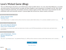 Tablet Screenshot of loves-wicked-game.blogspot.com