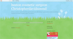 Desktop Screenshot of christopherdavidsonmd.blogspot.com