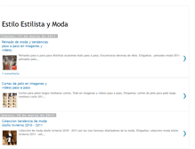 Tablet Screenshot of estiloestilistaymoda.blogspot.com