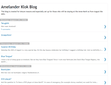 Tablet Screenshot of amelanderklokblog.blogspot.com