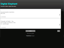 Tablet Screenshot of digitalelephant.blogspot.com