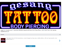 Tablet Screenshot of gesangtattoo.blogspot.com