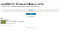 Tablet Screenshot of mounthermonconferencecenter.blogspot.com