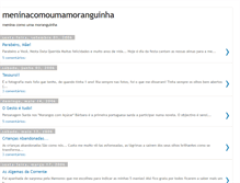 Tablet Screenshot of meninamoranguinha.blogspot.com