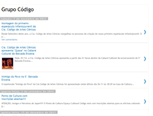 Tablet Screenshot of grupocodigo.blogspot.com
