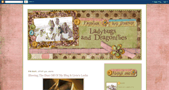 Desktop Screenshot of ladybugsanddragonflies.blogspot.com