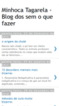 Mobile Screenshot of minhocatagarela.blogspot.com