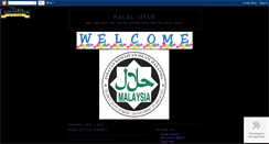 Desktop Screenshot of halalissue.blogspot.com