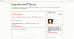 Desktop Screenshot of persistencevision.blogspot.com