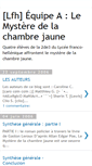 Mobile Screenshot of chambre-jaune.blogspot.com