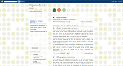 Desktop Screenshot of elpatiodemicasa1.blogspot.com