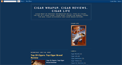 Desktop Screenshot of cigarwrapup.blogspot.com