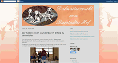 Desktop Screenshot of bierstadter-dalmatiner.blogspot.com