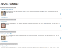 Tablet Screenshot of jorunnskortglede.blogspot.com