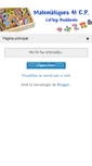 Mobile Screenshot of matematiquesbadalones.blogspot.com