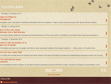 Tablet Screenshot of findinterimjobs.blogspot.com