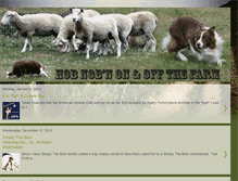 Tablet Screenshot of hobnobbordercollies.blogspot.com