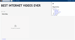 Desktop Screenshot of bestinternetvideosever.blogspot.com