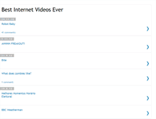 Tablet Screenshot of bestinternetvideosever.blogspot.com