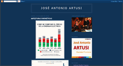 Desktop Screenshot of joseantonioartusi.blogspot.com