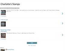 Tablet Screenshot of charlottestamps.blogspot.com