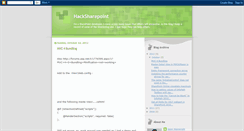 Desktop Screenshot of hacksharepoint.blogspot.com