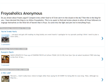 Tablet Screenshot of froyoaholics.blogspot.com