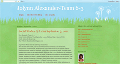 Desktop Screenshot of d97jalexander.blogspot.com