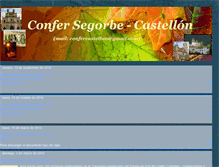 Tablet Screenshot of confersegorbe-castellon.blogspot.com