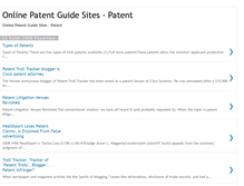 Tablet Screenshot of newonlinepatent.blogspot.com