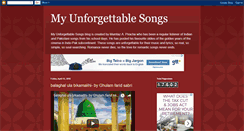 Desktop Screenshot of myunforgettablesongs.blogspot.com