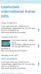 Mobile Screenshot of cashcowsjobs.blogspot.com