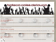 Tablet Screenshot of botecocoisadelouco.blogspot.com