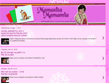 Tablet Screenshot of mamasita-mamamia.blogspot.com