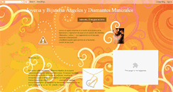 Desktop Screenshot of angelesdiamantesjoreria.blogspot.com